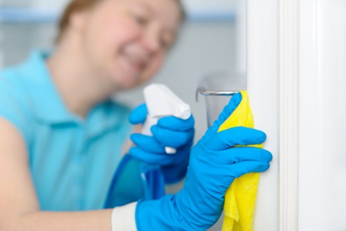 Personal protective equipment laid out for workplace safety