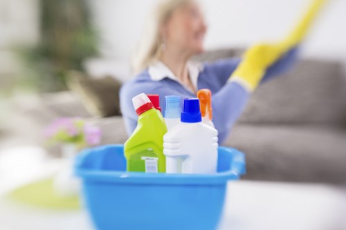 Signs curtains need cleaning in a home interior